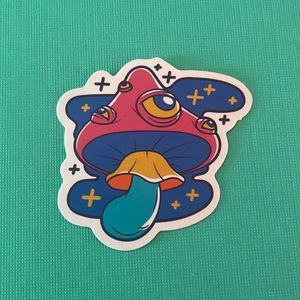 10/$10❤️ Sticker ~ Crazy Mushroom ~